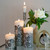 Lucid Liquid Candles -  1x11 Black on Natural Grace Lace Dinner Candle