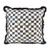MacKenzie Childs Courtly Check Ruffled Square Pillow