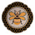 MacKenzie Childs Queen Bee Rug - 4 Round