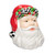 MacKenzie Childs Jolly Santa Cookie Jar