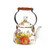 MacKenzie Childs Flower Market 2 Quart Tea Kettle - White