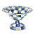 MacKenzie Childs Royal Check Enamel Compote - Small