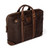 Mission Mercantile Theodore Leather Attache Case with Strap - Espresso