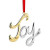 Nambe Holiday - Joy Ornament