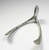 Pewter Iron Wishbone Sculpture by Cyan Design