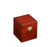 Polish Handcarved Wooden Box - 4 Cube with Brass Latch