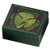 Polish Handcarved Wooden Box - Irish Shamrock Box