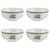 Portmeirion Botanic Garden Melamine Bowls Set of 4 (Hydrangea)