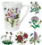 Portmeirion Botanic Garden 12 Ounce Mandarin Mugs (Assorted Set of 6)