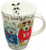 Roy Kirkham Dog Fashion (Louise) English Bone China Mug