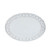 Skyros Designs Alegria Small Oval Platter Simply White with Silver