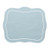 Skyros Designs Linho Mat Patrician - Ice Blue/White