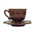 Skyros Designs Isabella Cup & Saucer Set - Chocolate