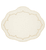 Skyros Designs Linho Collection Ivory Gold Oval