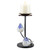 SPI Home Blue Glass Bird Pair Pillar Candleholder
