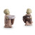 SPI Home Buddhist Monk Ring Holders Set of 2