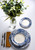 Spode Blue Italian Brocato Round Charger