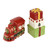 Spode Christmas Tree Figural Collection 2 Piece Train and Gifts Salt and Pepper Set