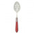 Vietri Aladdin Antique Red Slotted Serving Spoon