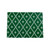 Vietri Bohemian Linens Holiday Green Reversible Placemats - Set of 4