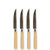 Vietri Albero Oak Steak Knives - Set of 4