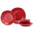 Vietri Lastra Red Four-Piece Place Setting