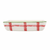 Vietri Mistletoe Plaid Rectangular Baker