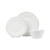 Vietri Melamine Lastra White Three-Piece Place Setting