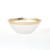 Vietri Rufolo Glass Gold Organic Small Bowl