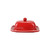 Vietri Chroma Red Butter Dish