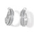 Brighton Meridian Lumens Nexus Hoop Earrings Silver