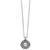 Brighton Pebble Dot Medali Petite Reversible Necklace Zircon