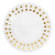 Vietri Medici Gold Large Round Platter