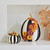 MacKenzie Childs Woodland Mums Stripe Pumpkin