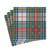 Caspari Dress Stewart Tartan - Cocktail Napkins (20)