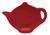Andrea By Sadek Red Teapot Shaped Tea Bag Holders (12)