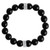 Brighton Meridian Black Beads Stretch Bracelet