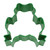 Green Frog 3 inch Cookie Cutter