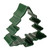 Mini Christmas Tree Cookie Cutter - Green