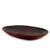 Enrico Mango Wood Chili Pepper Red Spiral Platter