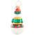 Christopher Radko Guardian Of The Forest Snowman Gem Ornament