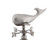 Vagabond House Canister - Tall - Whale Weathervane