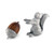 Vagabond House Salt and Pepper - Squirrel Wood Acorn