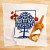 Kei & Molly Indigo Tree of Life Flour Sack Towel