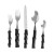 Juliska Bamboo Black Flatware