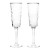 Juliska Puro Toasting Flute Set 2