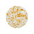 Vietri Amalfitana Yellow Splatter Salad Plate