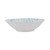 Vietri Amalfitana Aqua Splatter Serving Bowl