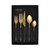 Vietri Ares Oro & Black Five-Piece Place Setting  Set of 4