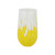 Vietri Nuvola White and Yellow High Ball